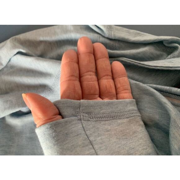 Carhartt Force quarter zip pullover blue size medium 8-10 euc - Picture 6 of 9